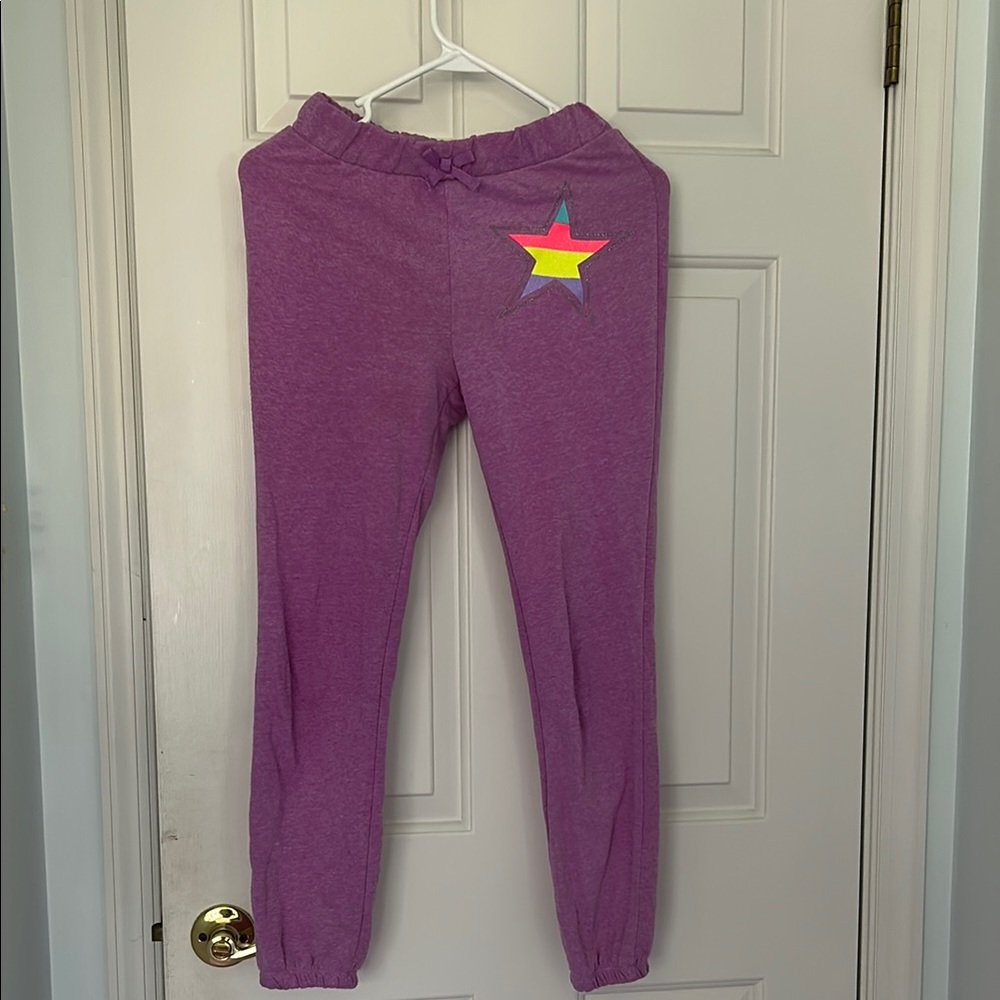 The Children's Place Purple and Pink Joggers Sweatpants